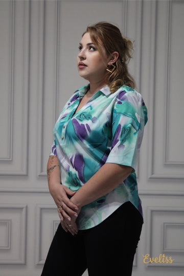 Bluza Beatrice Cu Guler
