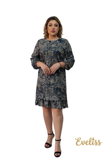 Rochie Cassilda Arabesc