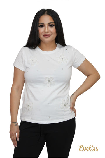Tricou cu Flori
