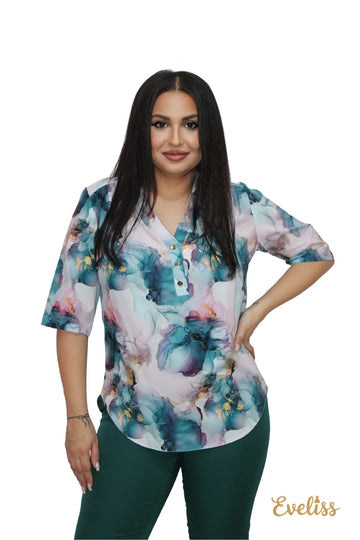 Bluza Beatrice Cu Guler