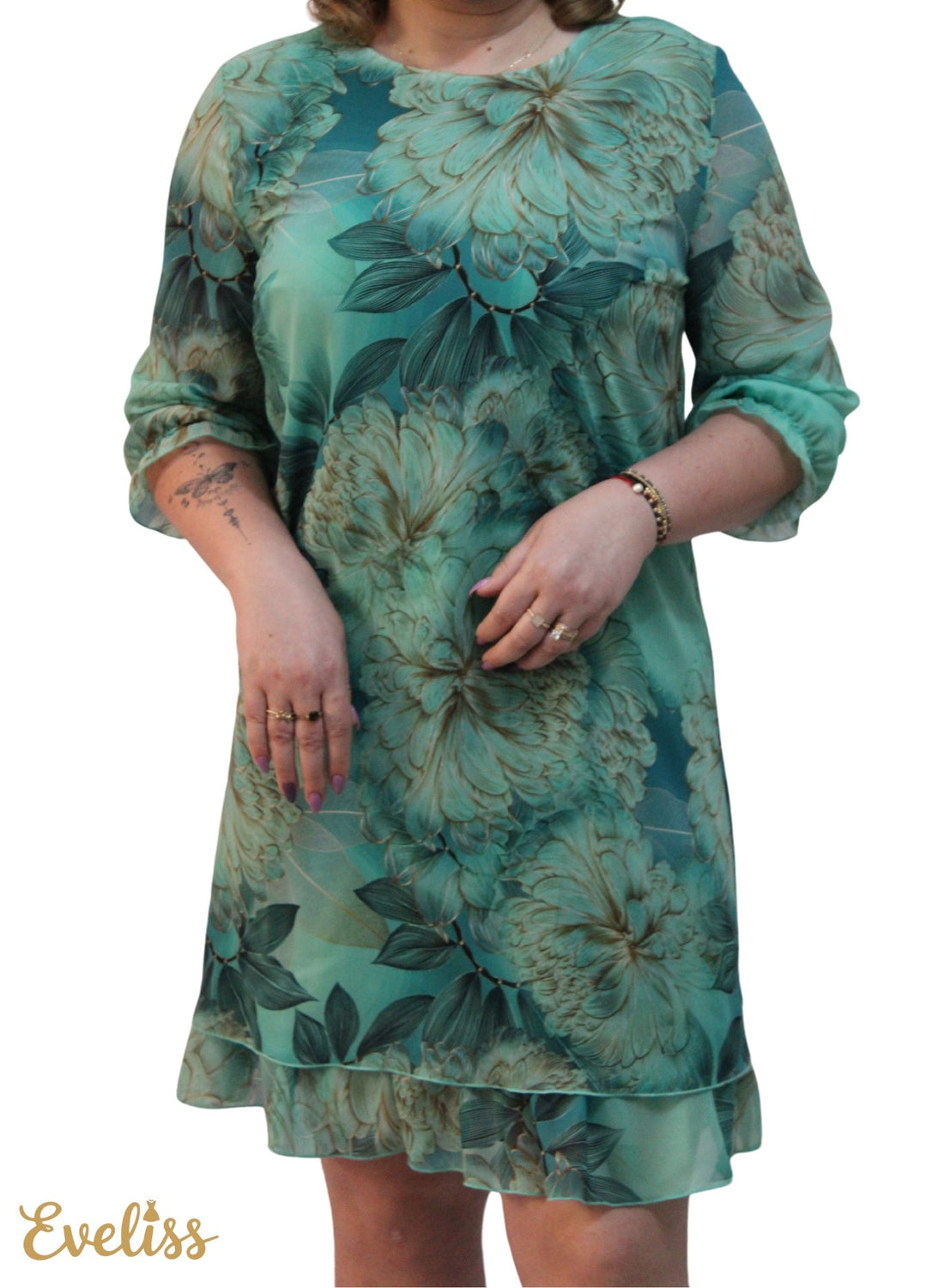 Rochie Cassilda Turcoaz