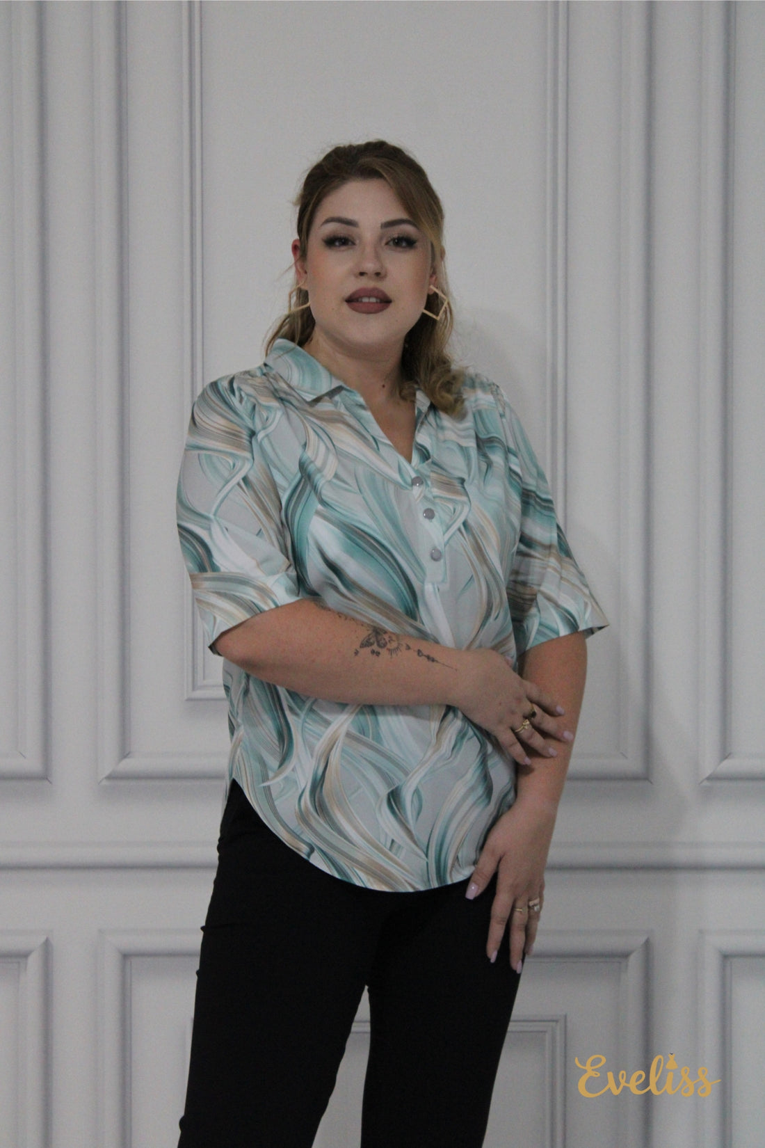 Bluza Beatrice cu Guler