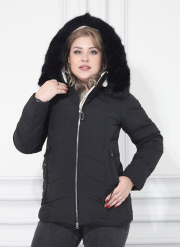 Geaca Miriam cu Gluga si Blanita