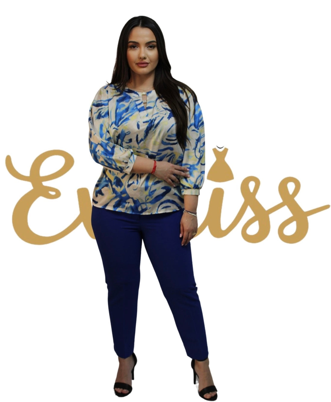 Bluza Lozana Albastra