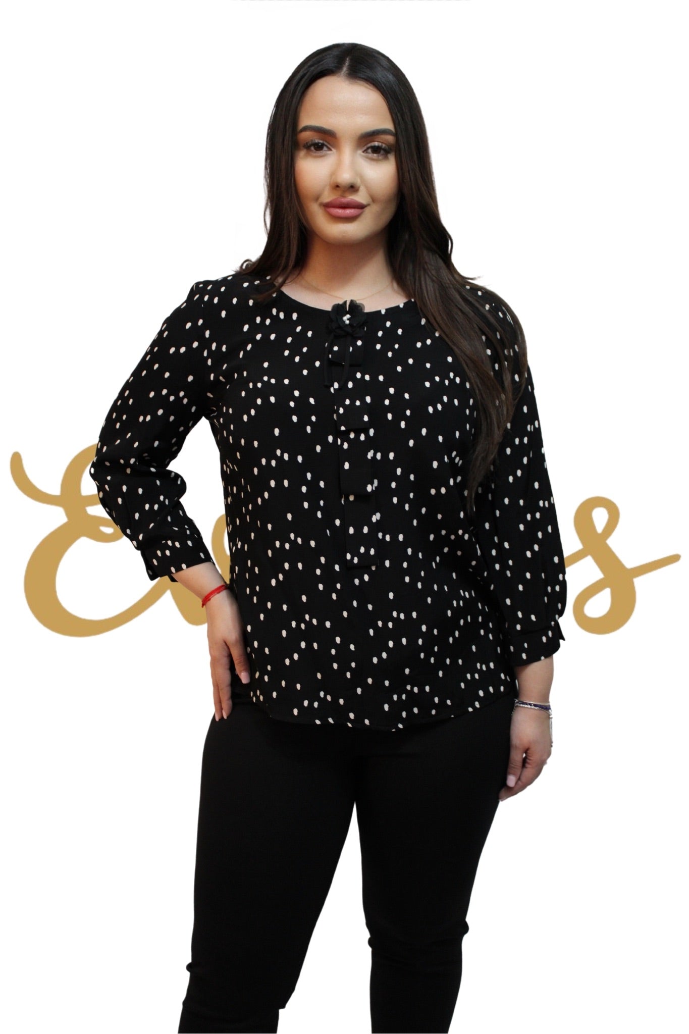 Bluza Lozana Neagra