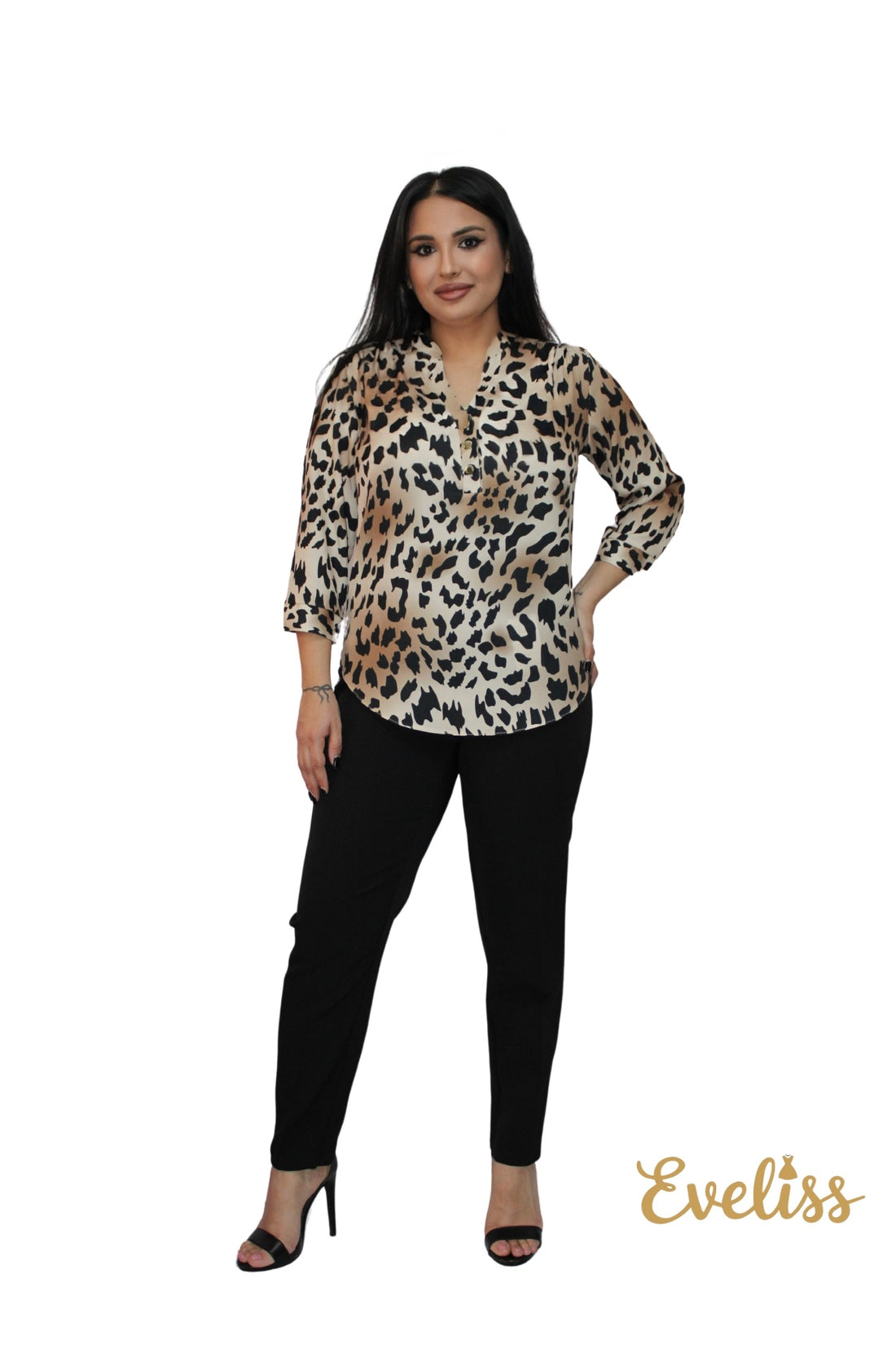 Bluza Beatrice Animal Print