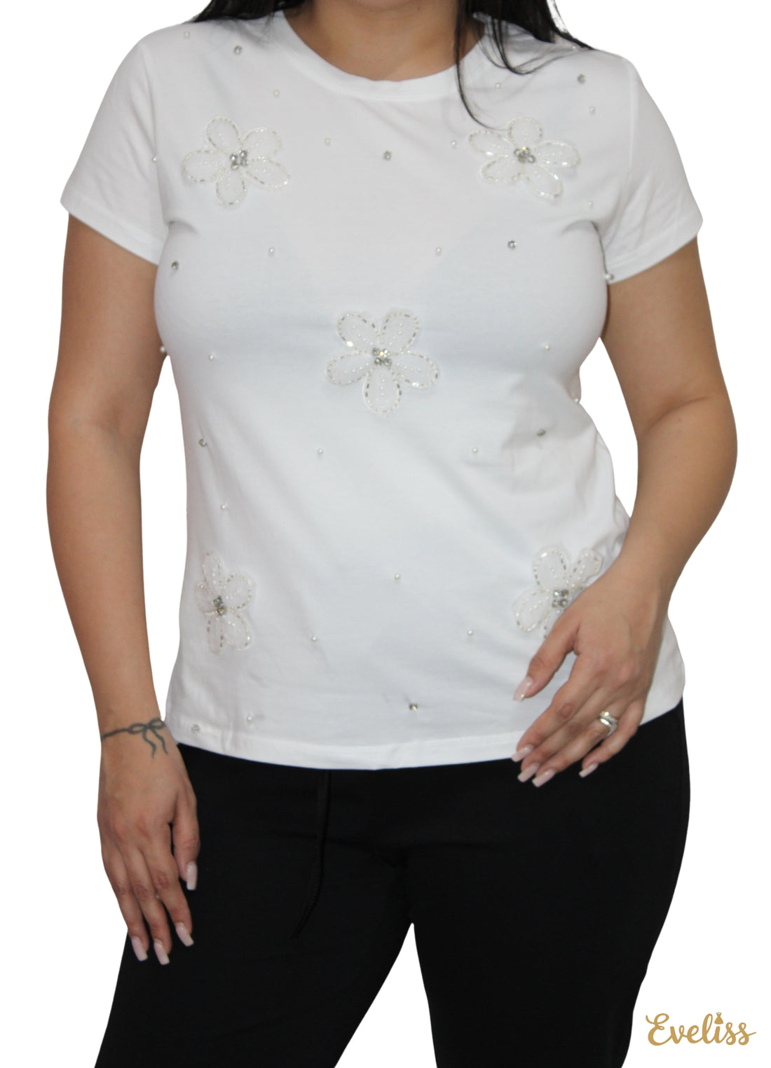 Tricou cu Flori
