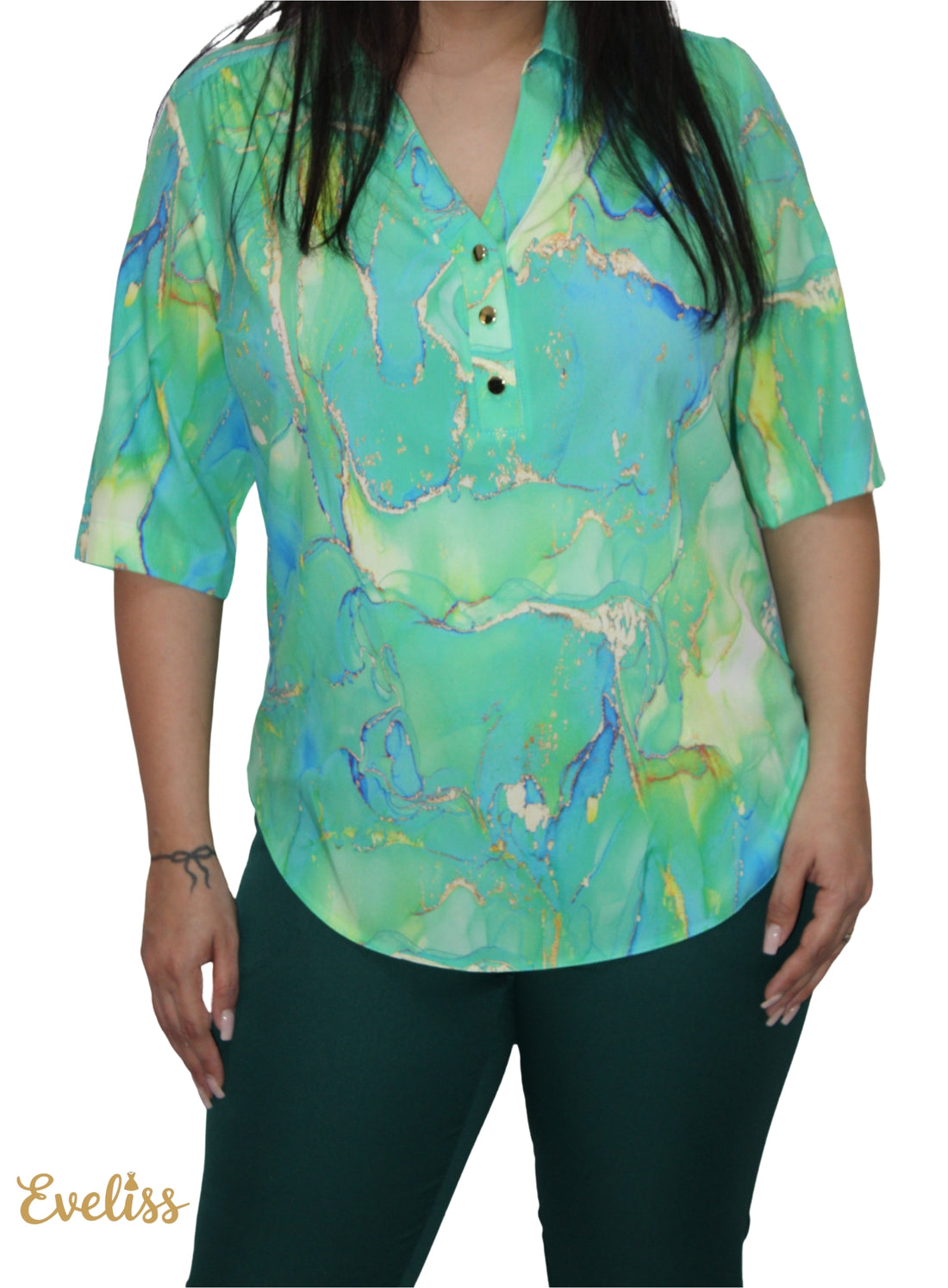 Bluza Beatrice Cu Guler